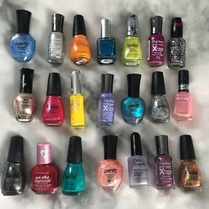 Various Nail Polishes